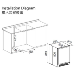 Vinvautz 法國名望 VZ46VDUG-L 46支 雙溫區紅酒櫃 (左門鉸)